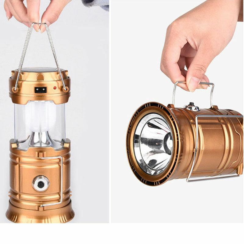 Camping Lantern Lamp Rechargeable Outdoor Camping Lantern Portable