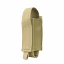 The Vism OC spray colot tan pouch for various sized pepper sprays and self defense protection.